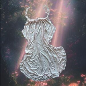 American Vintage Shimmering Silver Chemise